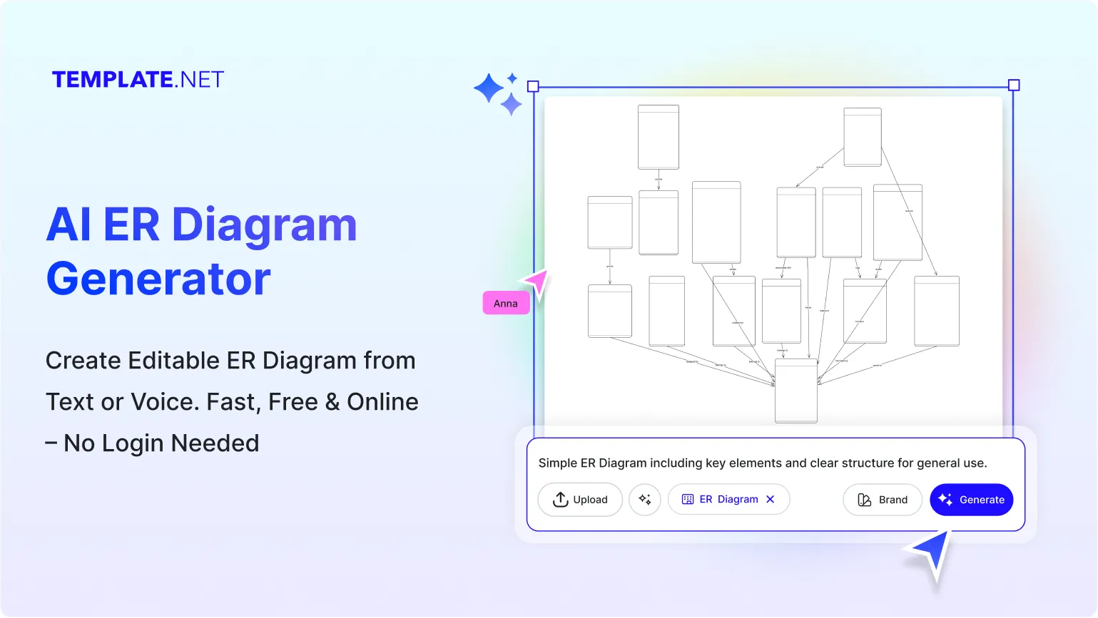 Free AI ER Diagram Generator, Free AI ER Diagram Maker Online